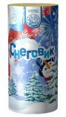 Картинка - Снеговик от Большого Праздника. Салюты фейерверки.
