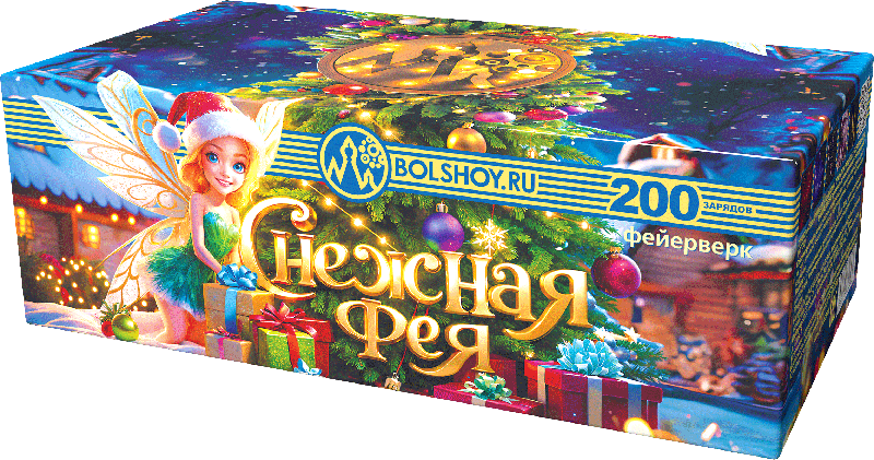 Картинка - Снежная фея 8/1 от Большого Праздника. Салюты фейерверки.